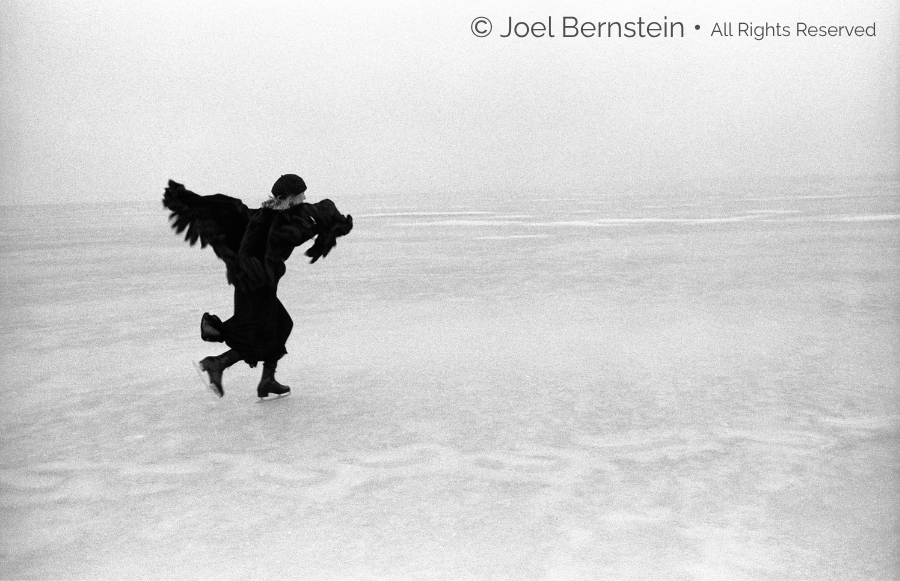 Joel Bernstein Photography - Joni Mitchell Skating 1976