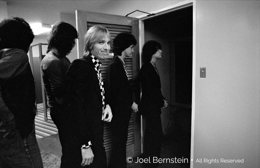 Joel Bernstein Photography - Tom Petty about to go onstage 1980